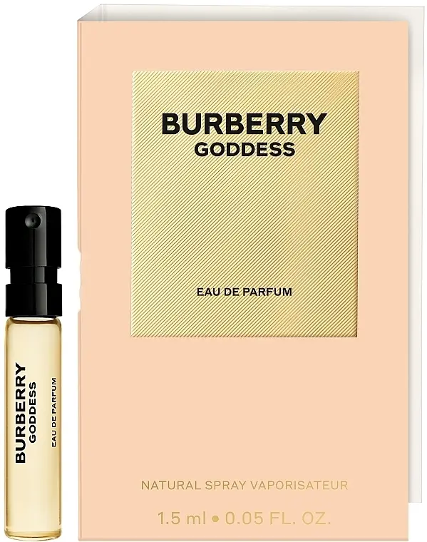 échantillon parfum goddess burberry eau de parfum 1.5ml - Burberry | Parfumerie & Parafumerie en ligne