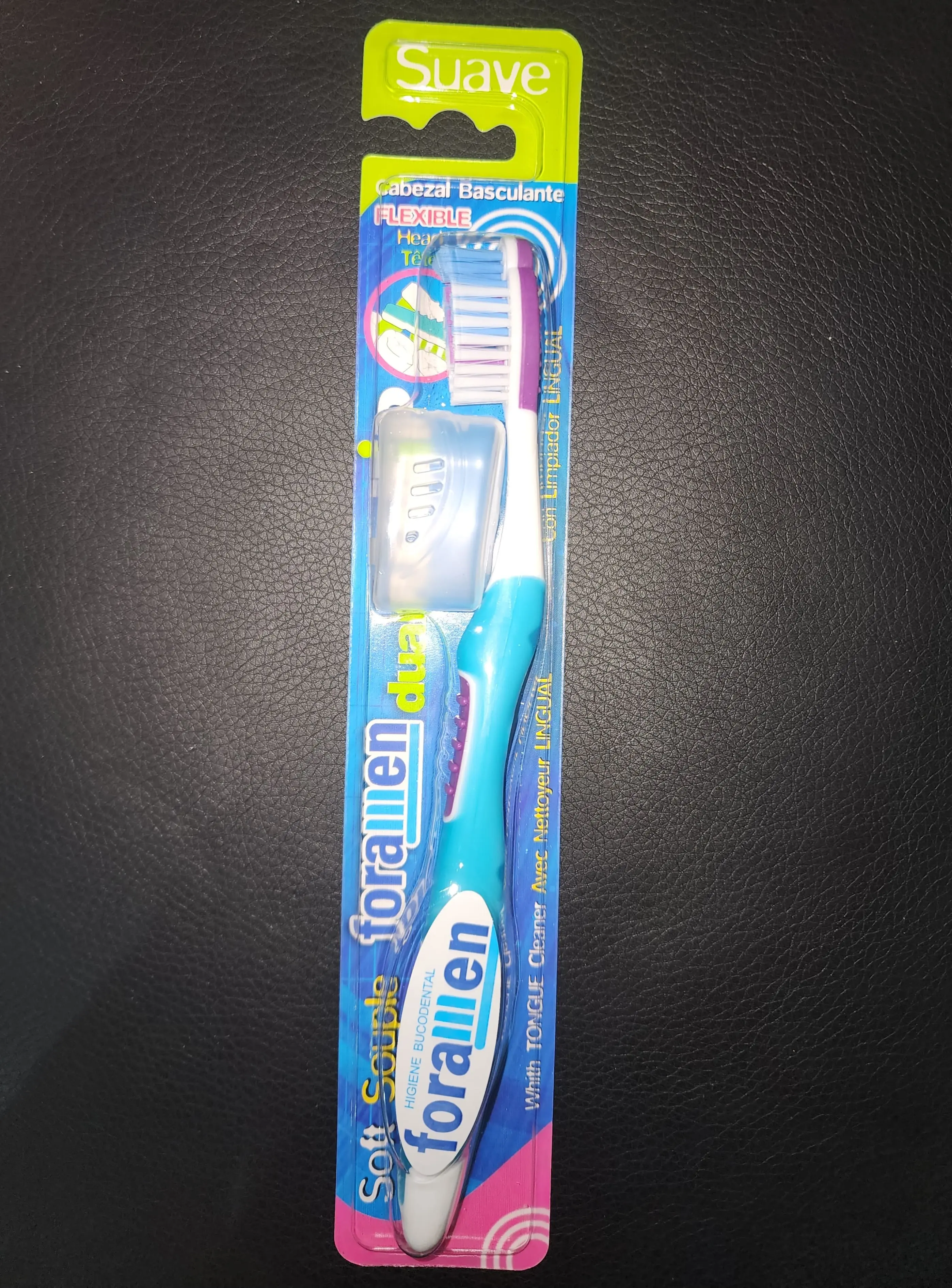 brosse à dent foramen suave soft souple (bleu) - Foramen | Parfumerie & Parafumerie en ligne