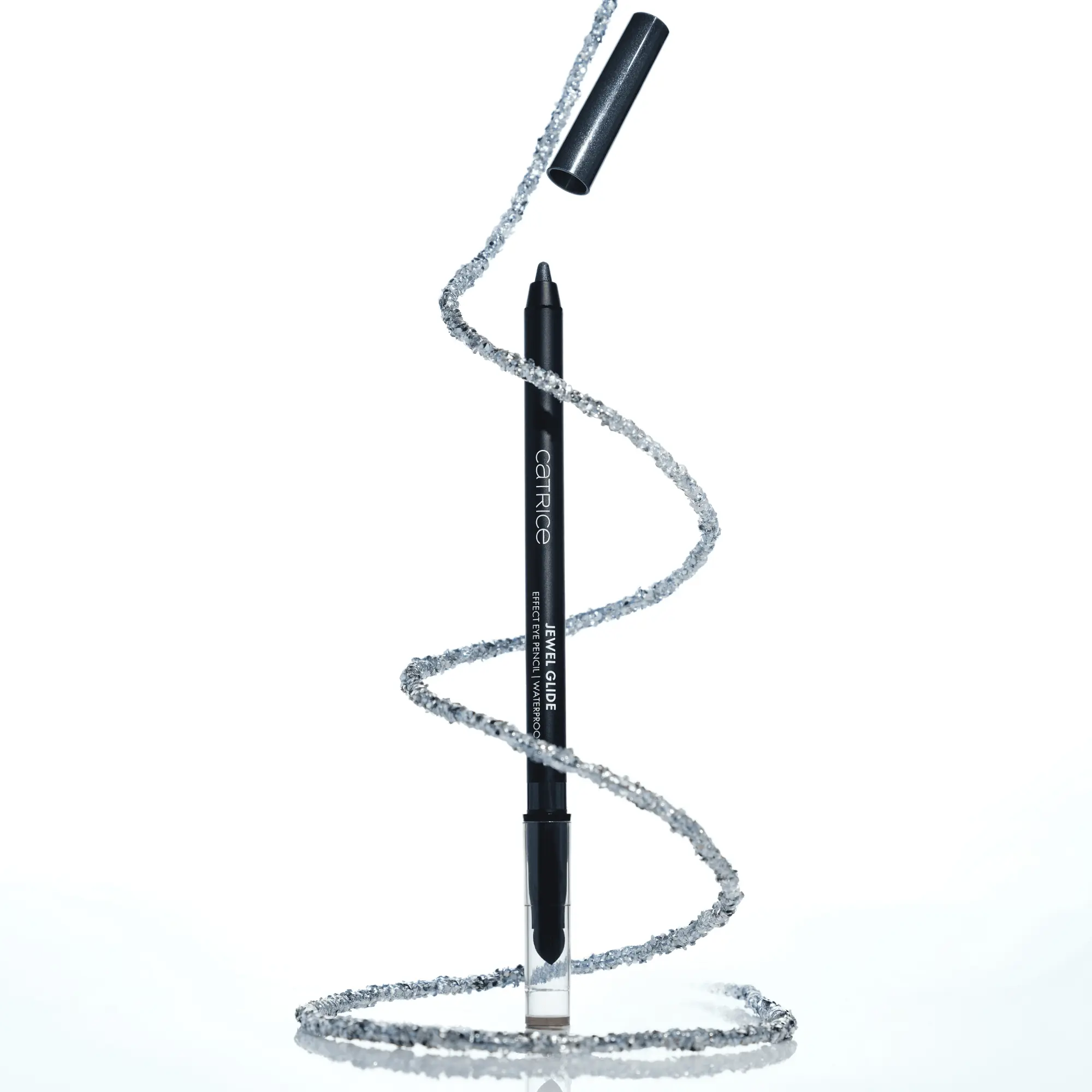 Catrice crayon catrice jewel glide effet eye pencil water proof N°010 black diamond - Parfum et cosmétiques authentiques en vente chez Choupinette para & parfumerie