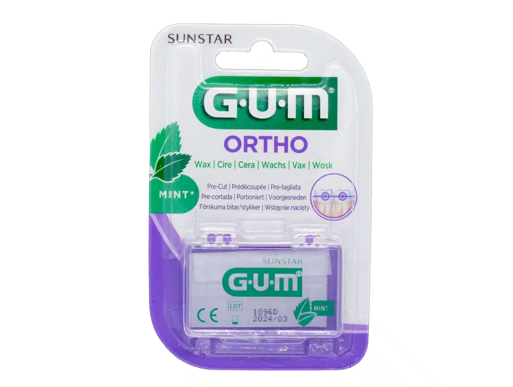 cire ortho gum  expert gout mint  - GUM | Parfumerie & Parafumerie en ligne