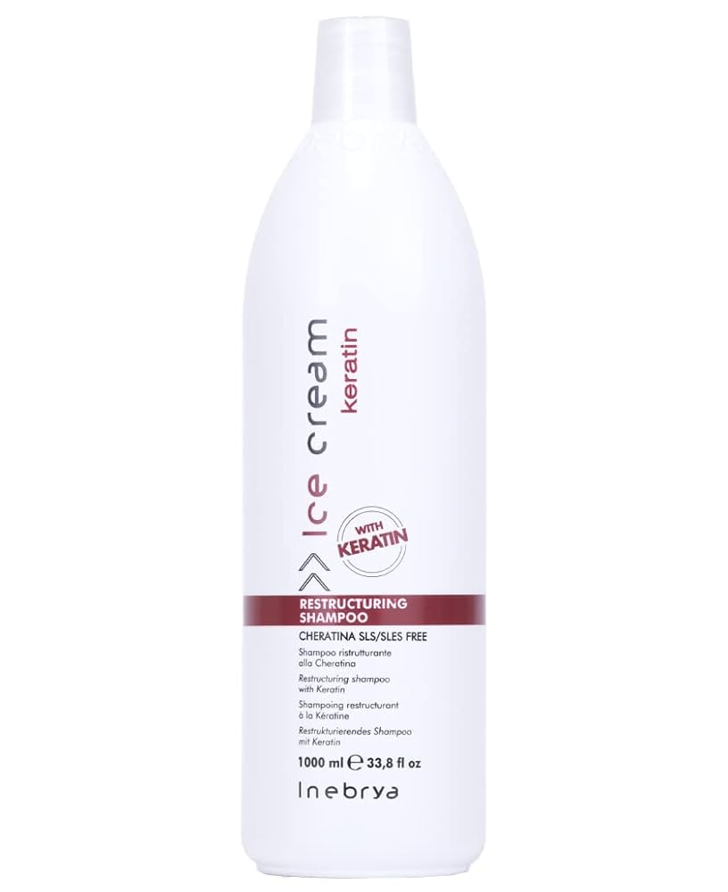 Ice cream Shampoing ice cream à la keratine sans sulfate (blanc) 1l - Parfum et cosmétiques authentiques en vente chez Choupinette para & parfumerie