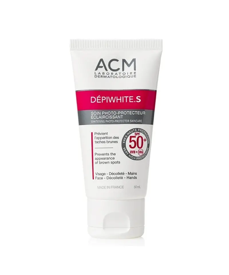 crème solaire protectrice dépiwhite S ACM spf50+ 40ml - ACM | Parfumerie & Parafumerie en ligne
