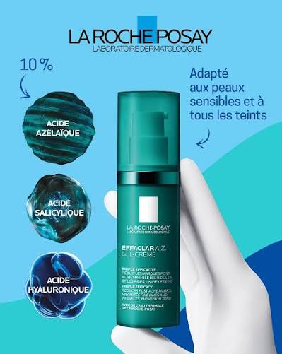 gel crème effaclar AZ la roche posay triple correction anti age 40ml - La roche posay | Parfumerie & Parafumerie en ligne