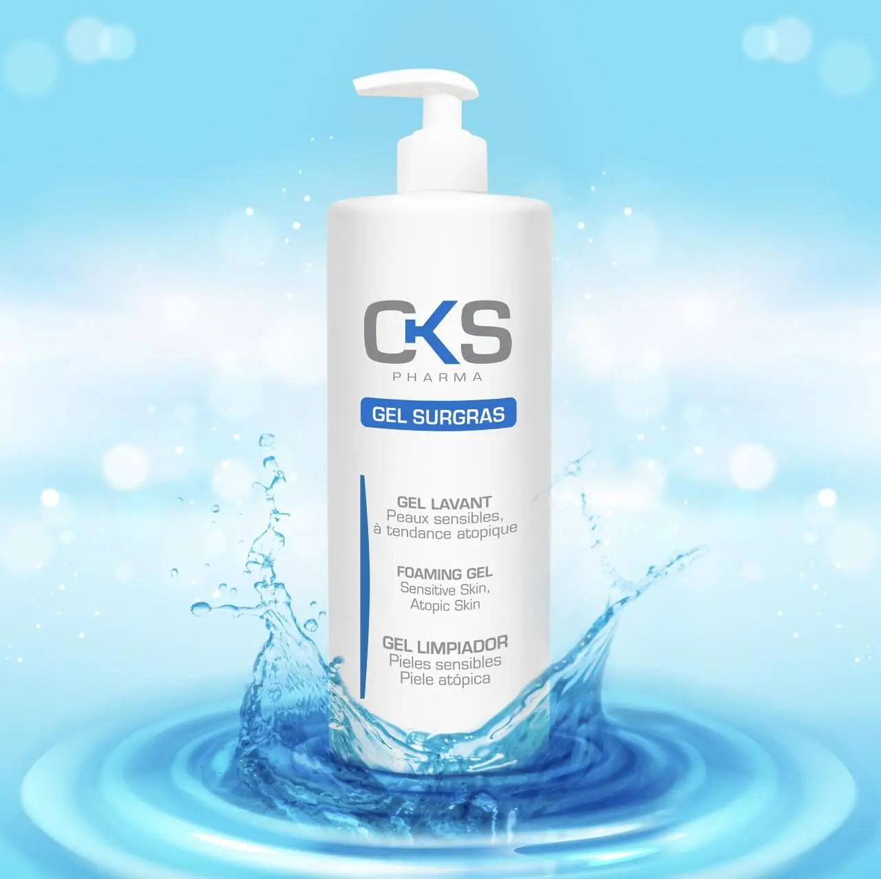 gel lavant surgras CKS 750ml - cks | Parfumerie & Parafumerie en ligne