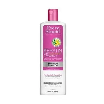 Every Strand Shampoing every strand keratin with aloe vera + vitamine e (rose) 399ml - Parfum et cosmétiques authentiques en vente chez Choupinette para & parfumerie