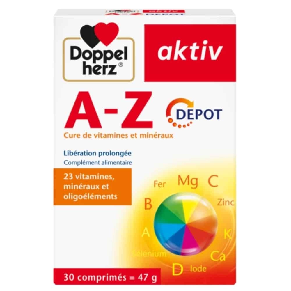 complément alimentaire A Z activ doppel herz 30 comprimés - doppel herz | Parfumerie & Parafumerie en ligne
