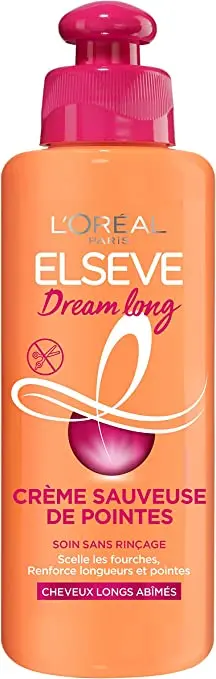 Crème cheveux l'oréal elseve dream long pointes cheveux longs abimés sans rinçage 200ml - L'oréal | Parfumerie & Parafumerie en ligne