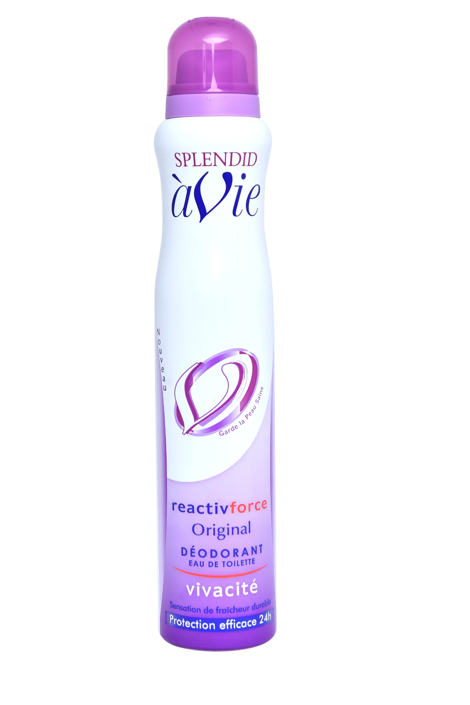 A vie Déodorant à vie 1 vivacité femme (mauve) 200ml - Parfum et cosmétiques authentiques en vente chez Choupinette para & parfumerie