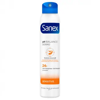 Déodorant sanex ph balance dermo sensitive 250ml - Sanex | Parfumerie & Parafumerie en ligne