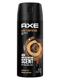 Axe Déodorant axe dark temptation chocolat 150ml - Parfum et cosmétiques authentiques en vente chez Choupinette para & parfumerie