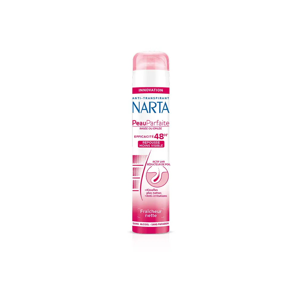 Narta Déodorant narta femme peau parfaite (rose clair) 200ml - Parfum et cosmétiques authentiques en vente chez Choupinette para & parfumerie