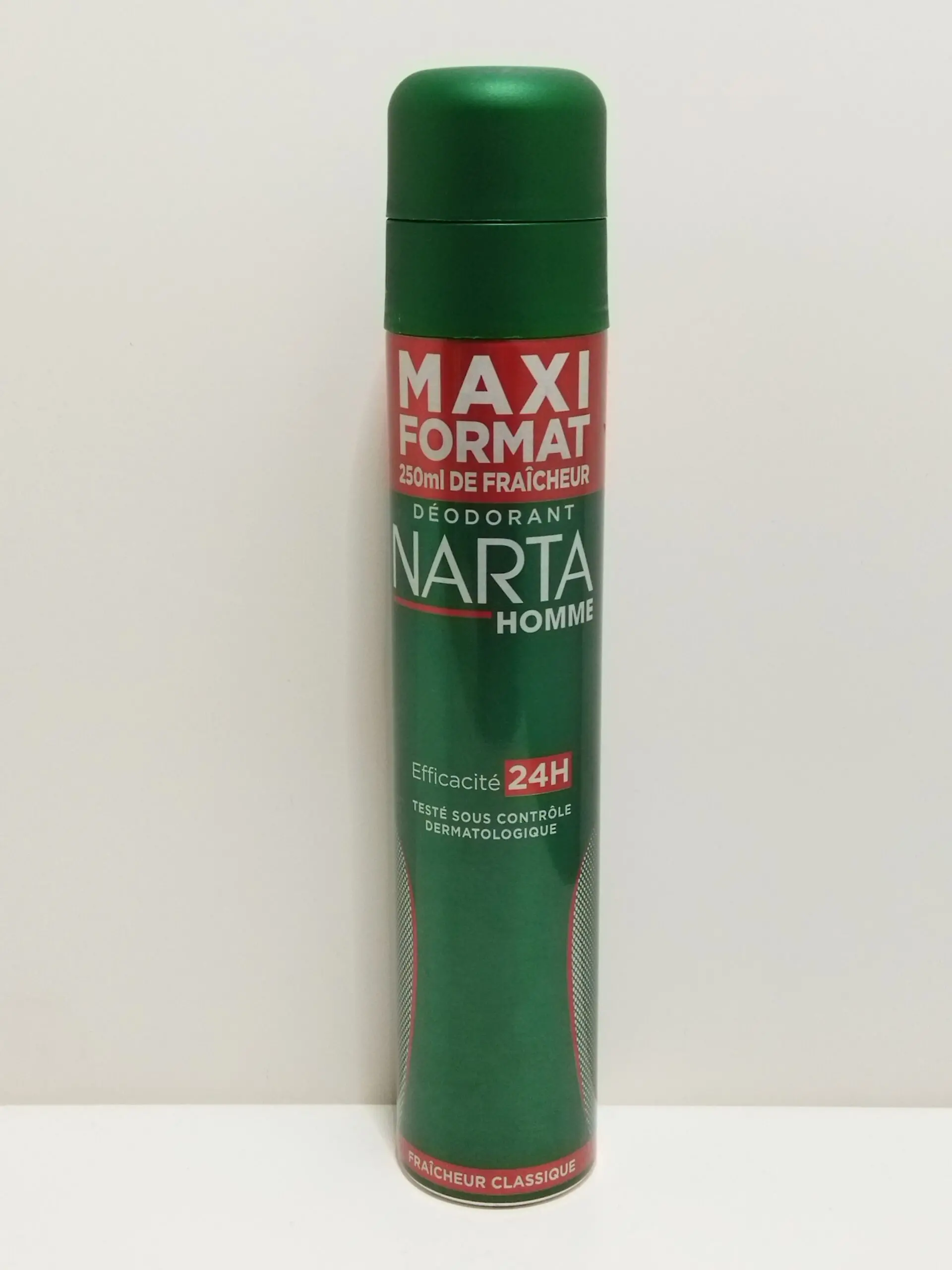 Narta Déodorant narta homme (vert) 200ml - Parfum et cosmétiques authentiques en vente chez Choupinette para & parfumerie