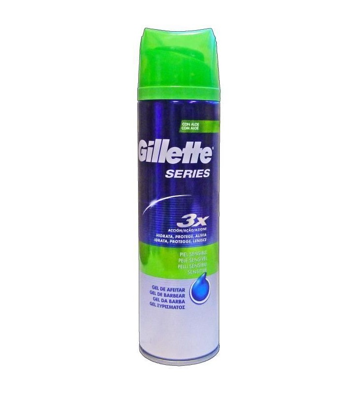 Gel à raser gilette series sensitive 250ml - Gillette | Parfumerie & Parafumerie en ligne