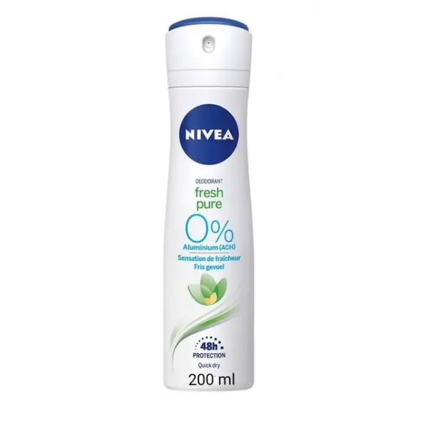 Nivea Déodorant nivea fresh pure 200ml - Parfum et cosmétiques authentiques en vente chez Choupinette para & parfumerie