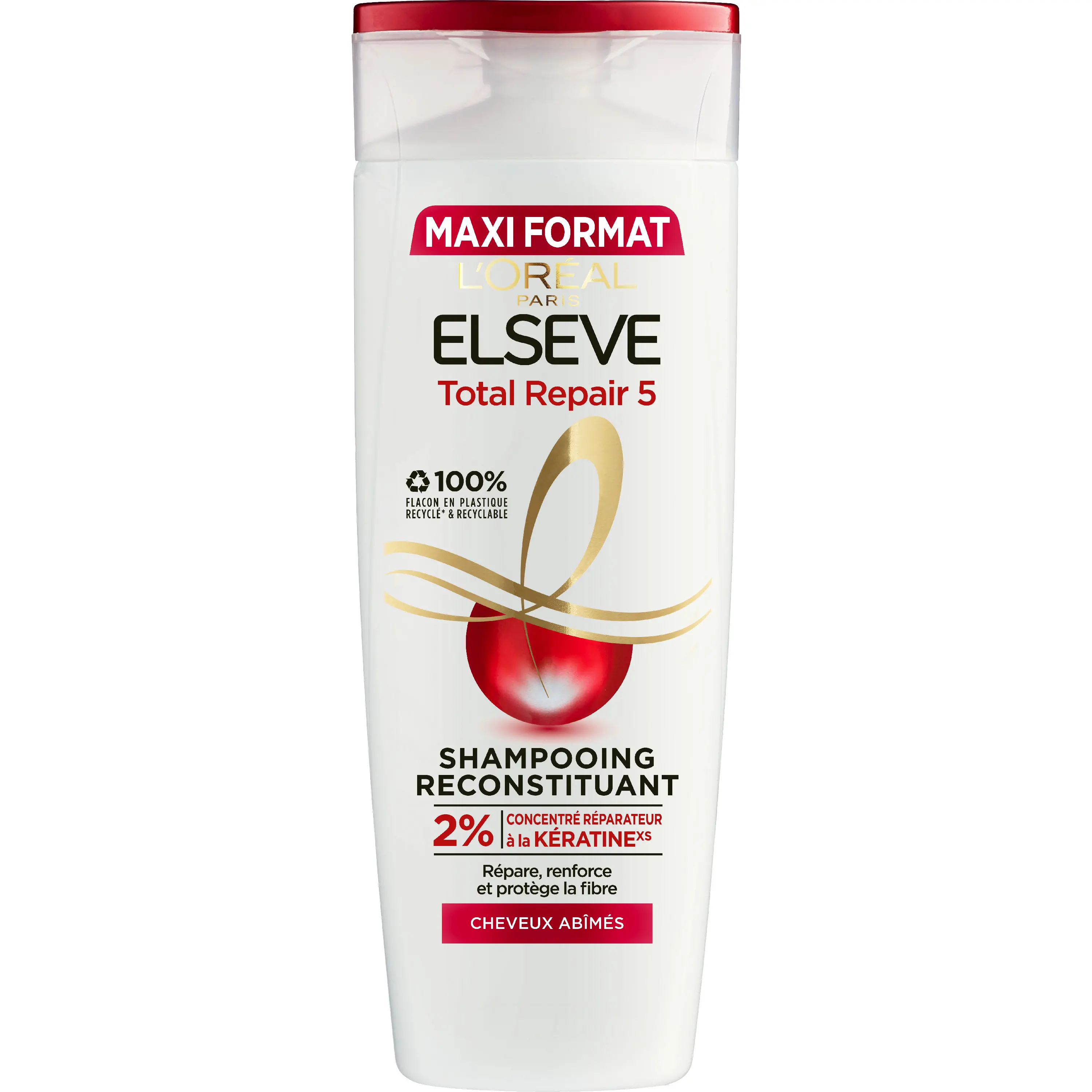 L'oréal Shampoing l'oréal elseve total repair 5 reconstituant cheveux abimés 600ml - Parfum et cosmétiques authentiques en vente chez Choupinette para & parfumerie