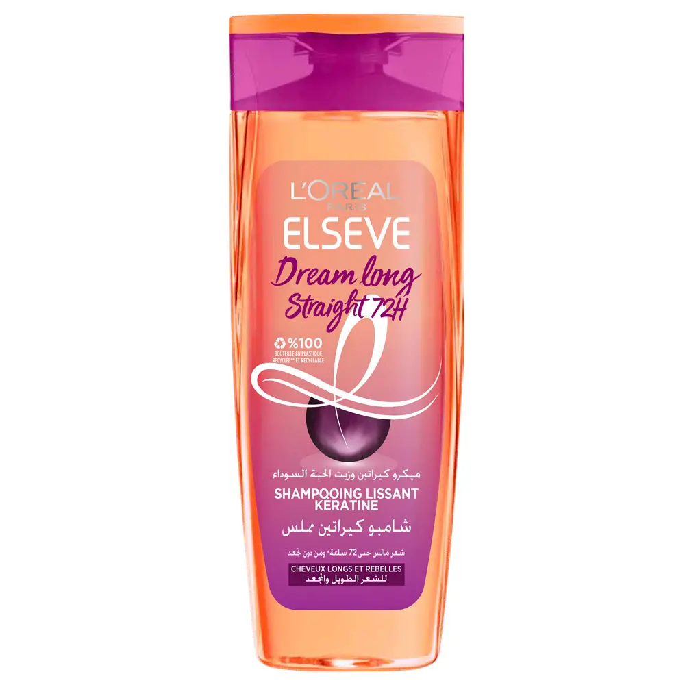 L'oréal Shampoing l'oréal elseve dream long straight cheveux longs et rebelles 200ml - Parfum et cosmétiques authentiques en vente chez Choupinette para & parfumerie