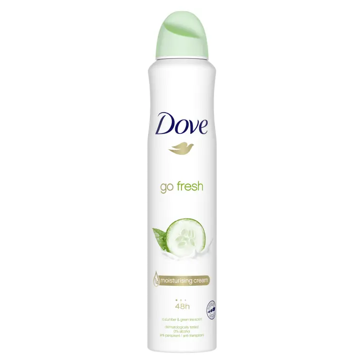 Dove Déodorant dove go fresh concombre 250ml - Parfum et cosmétiques authentiques en vente chez Choupinette para & parfumerie