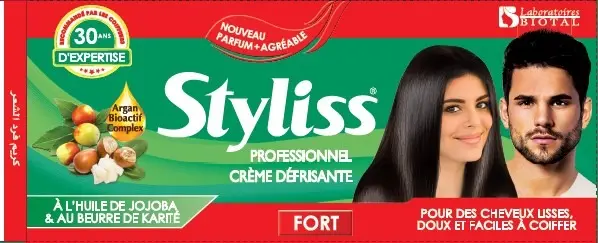 Crème défrisante styliss g fort à l'huile de jojoba et beurre de karité - Styliss | Parfumerie & Parafumerie en ligne