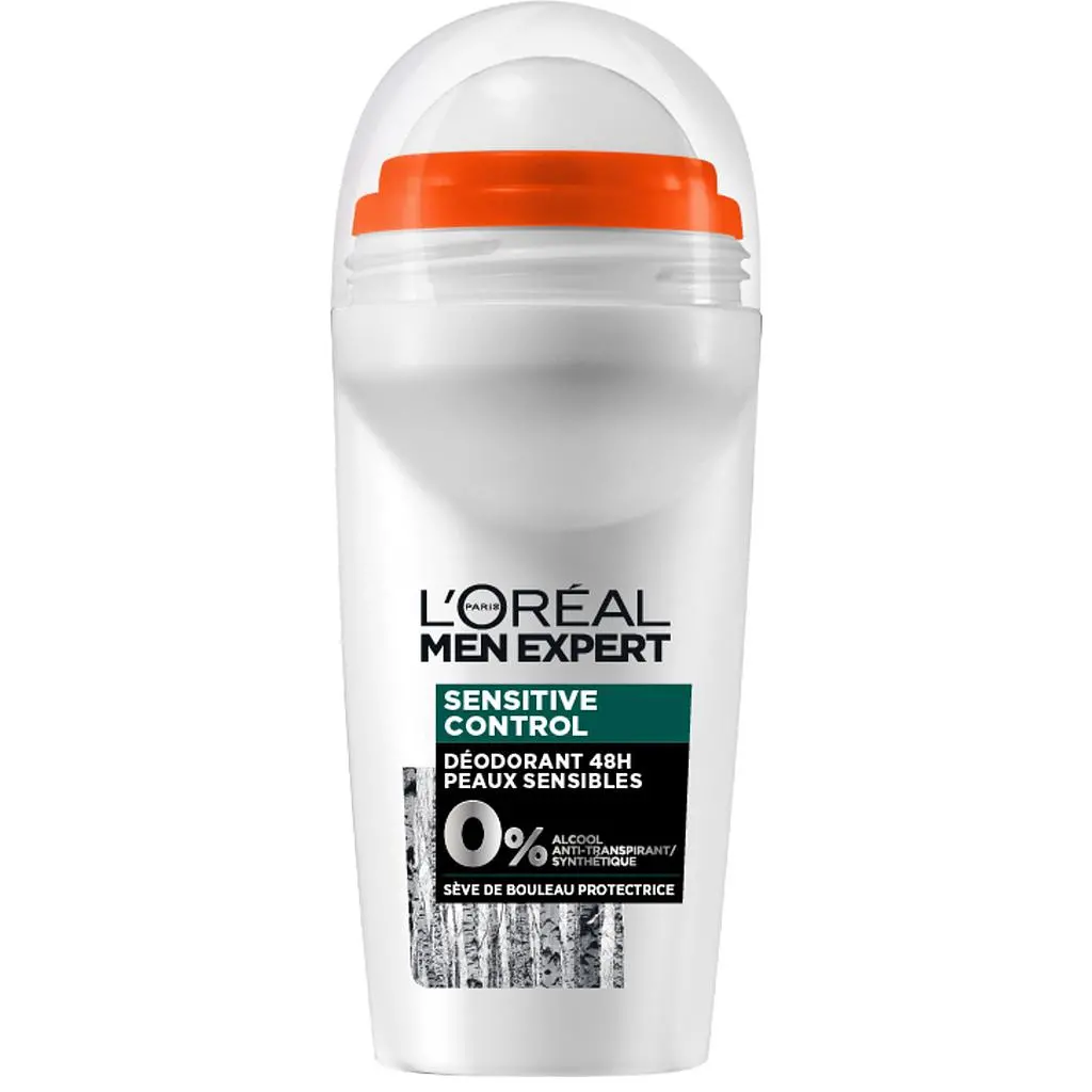 L'oréal Déodorant stick l'oréal men expert sensitive control 50ml - Parfum et cosmétiques authentiques en vente chez Choupinette para & parfumerie