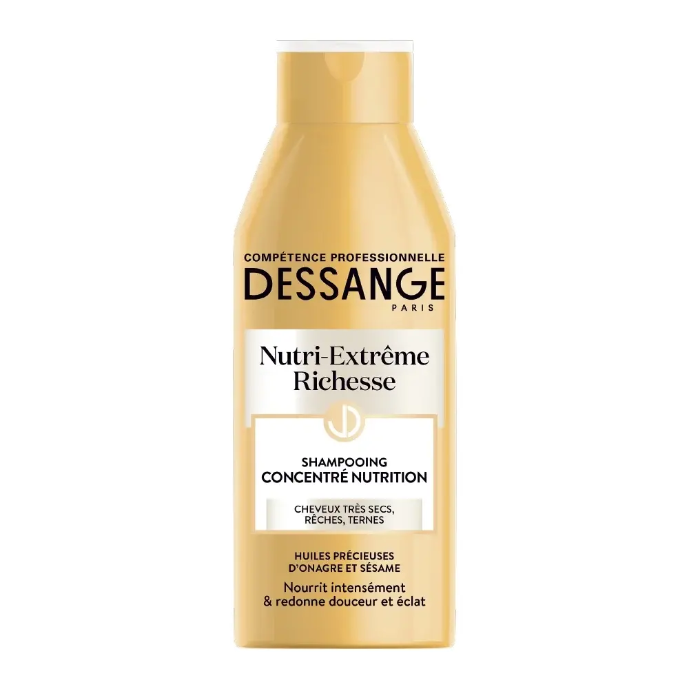 Jacques Shampoing dessange jacque nutri extrême richesse cheveux rêches très desséchés et ternes 200ml - Parfum et cosmétiques authentiques en vente chez Choupinette para & parfumerie
