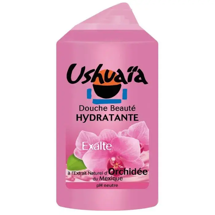 Gel douche ushuaia hydratante exalte extrait naturel d'orchidée du mexique 250ml - Ushuaia | Parfumerie & Parafumerie en ligne