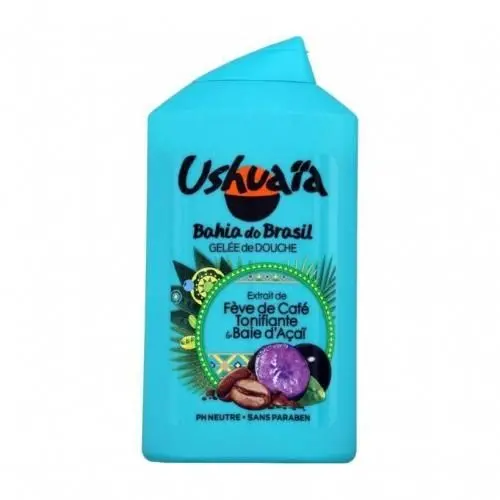 Ushuaia Gel de douche bahia do brasil fève de café et baies d'açaï 250ml - Parfum et cosmétiques authentiques en vente chez Choupinette para & parfumerie