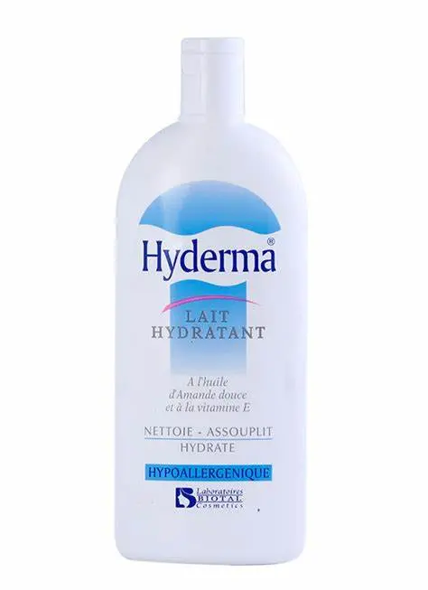 Lait hydratant hyderma peaux normales à mixtes amande douce et vitamine e 250ml - Hyderma | Parfumerie & Parafumerie en ligne