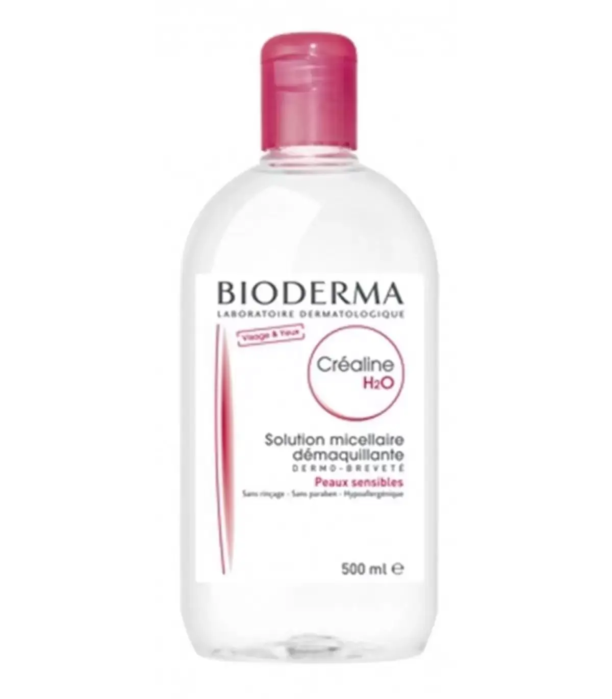Eau micellaire démaquillante bioderma sensibio h2o peaux sensibles 500ml - Bioderma | Parfumerie & Parafumerie en ligne
