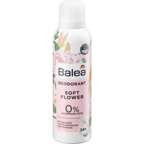 Balea Déodorant soft flower 200 ml - Parfum et cosmétiques authentiques en vente chez Choupinette para & parfumerie
