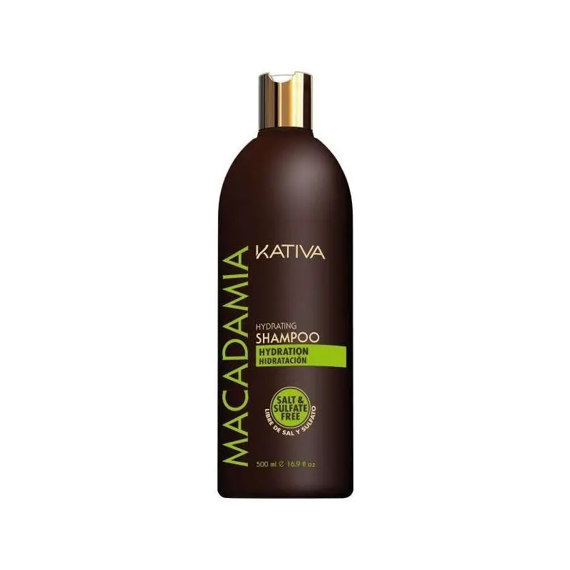 Kativa Shampoing kativa macadamia hydratant with organic oil 500ml - Parfum et cosmétiques authentiques en vente chez Choupinette para & parfumerie