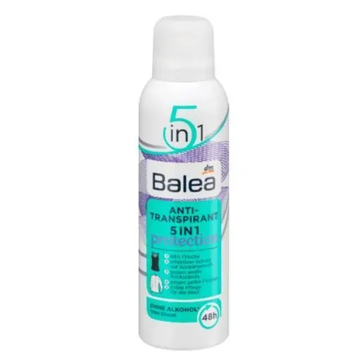 Balea Déodorant spray anti-transpirant protection 5en1, 200 ml - Parfum et cosmétiques authentiques en vente chez Choupinette para & parfumerie