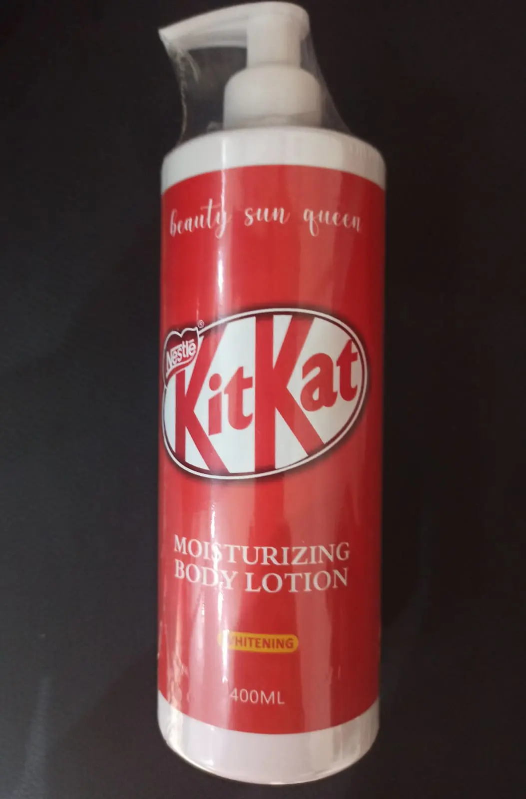 Lait corps beauty sun queen hydratant kitkat 400ml - Beauty sun queen | Parfumerie & Parafumerie en ligne