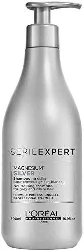 L'oréal Shampoing l'oréal serie expert silver cheveux gris et blancs 500ml - Parfum et cosmétiques authentiques en vente chez Choupinette para & parfumerie