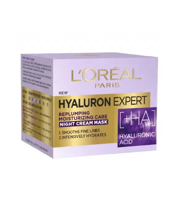 Soin l'oréal hyaluron expert repulpant hydratant nuit 50ml - L'oréal | Parfumerie & Parafumerie en ligne
