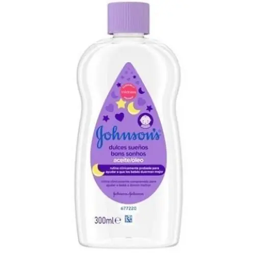 Huile hydratante de massage johnsons pour bébé bonne nuit dulces suenos (mauve) 300 ml - Johnsons | Parfumerie & Parafumerie en ligne