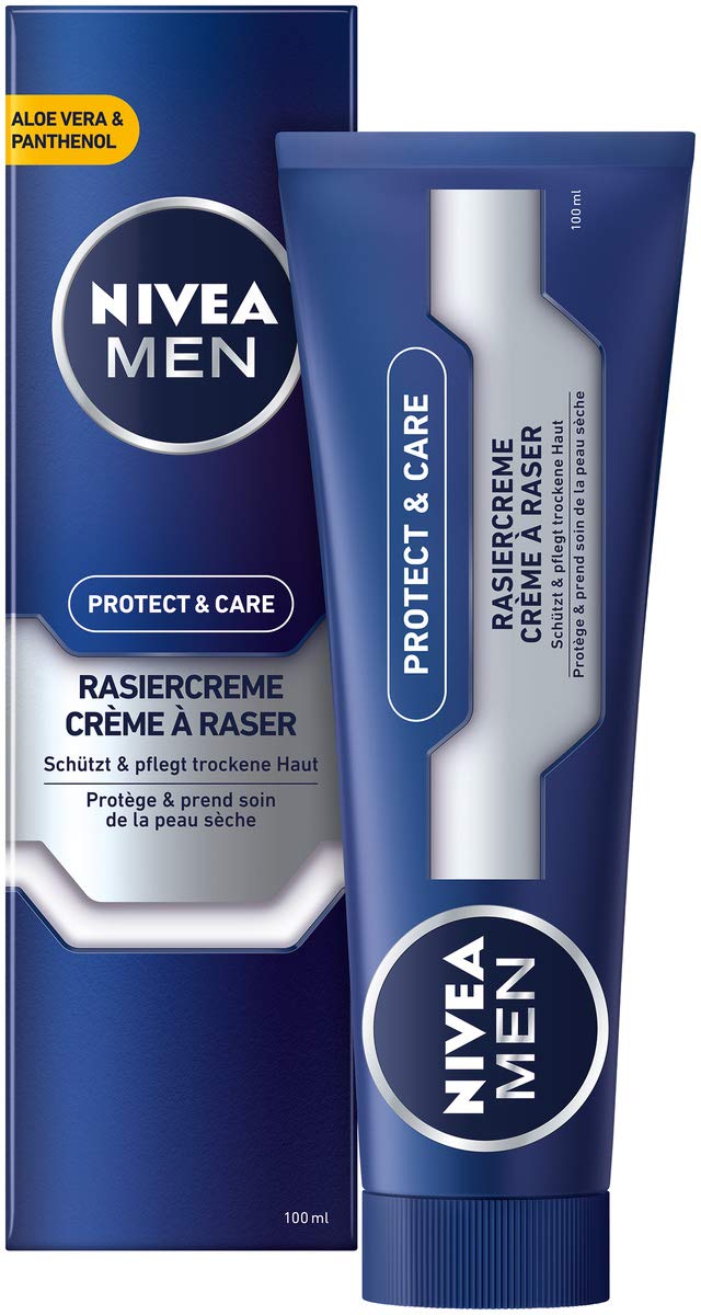Crème à raser nivea men protege & cuida aloe vera 100ml - Nivea | Parfumerie & Parafumerie en ligne