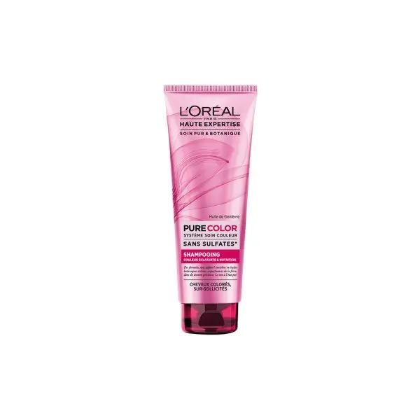 L'oréal Shampoing l'oréal haute expertise pure color couleur & nutrition 250ml - Parfum et cosmétiques authentiques en vente chez Choupinette para & parfumerie