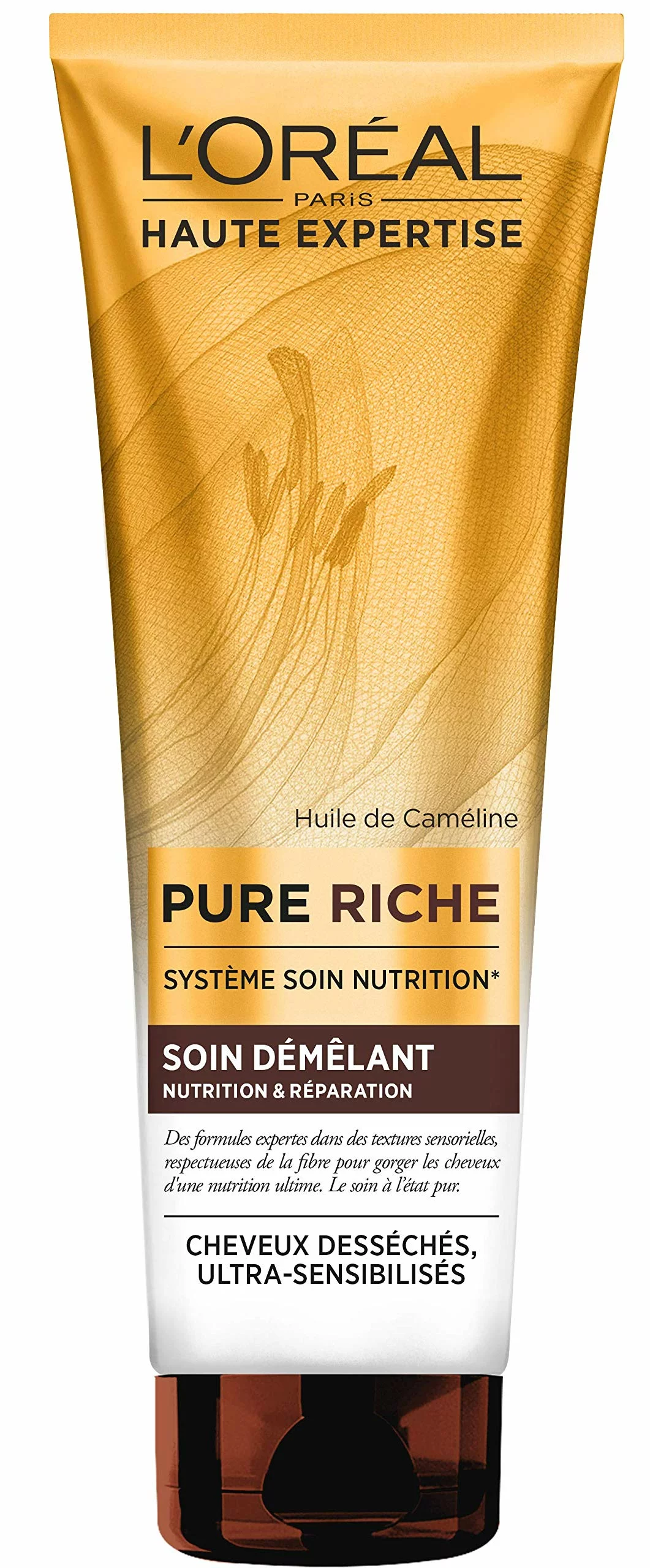 Masque l'oréal haute expertise oure liss cheveux frisottants 250ml - L'oréal | Parfumerie & Parafumerie en ligne