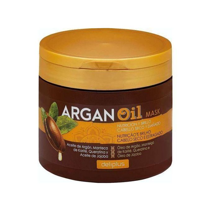 masque deliplus cheveux argan oil karité et huile de jojoba 400ml - Deliplus | Parfumerie & Parafumerie en ligne