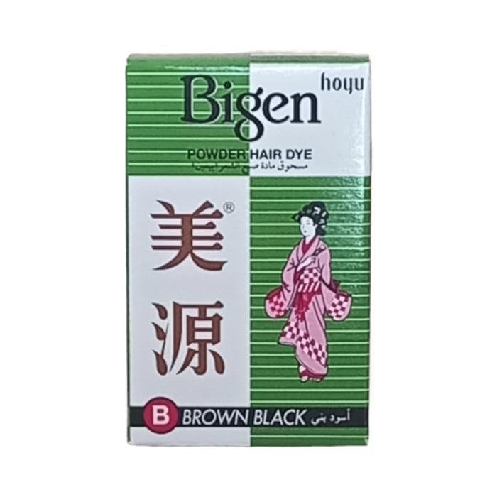 Peinture sourcils bigen brown black - Bigen | Parfumerie & Parafumerie en ligne