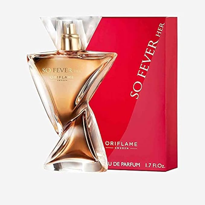Oriflame Parfum oriflame femme so fever her 50ml - Parfum et cosmétiques authentiques en vente chez Choupinette para & parfumerie