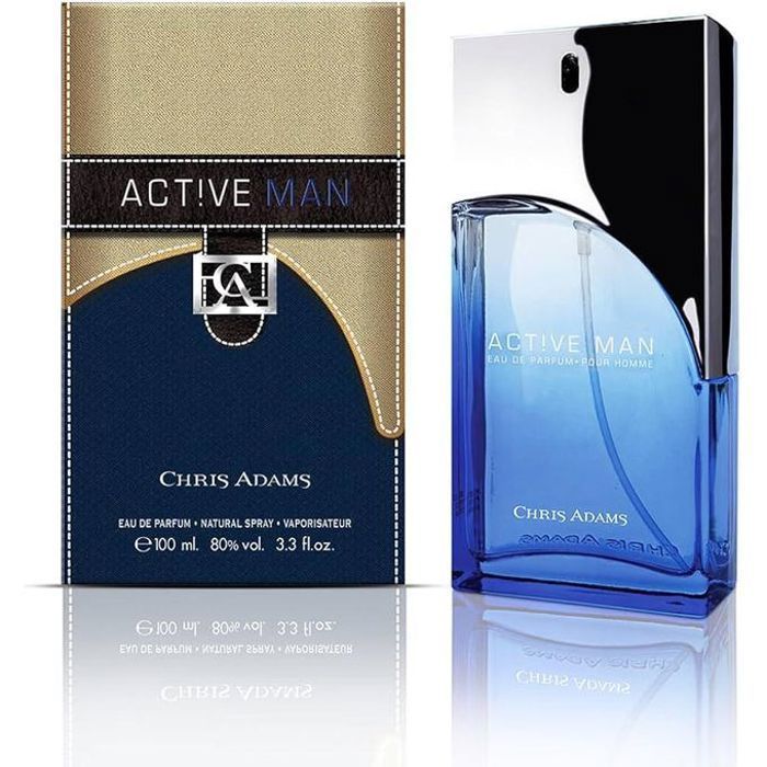Cris adams CA Parfum active man chris adams 100ml - Parfum et cosmétiques authentiques en vente chez Choupinette para & parfumerie
